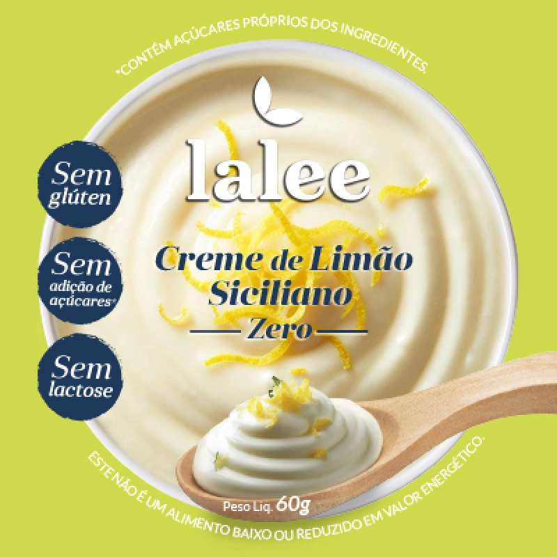 creme de limão siciliano zero