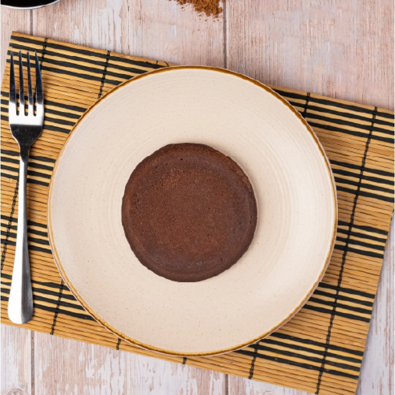 panqueca proteica doce - cacau