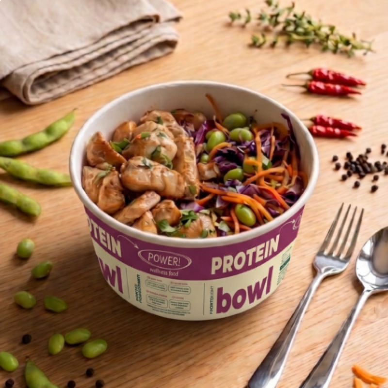 protein Bowl - Salmão Oriental com Arroz e Edamame