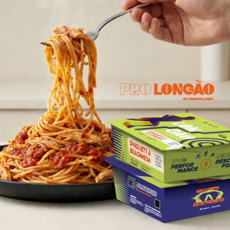 Spaguetti com Frango PRO LONGÃO