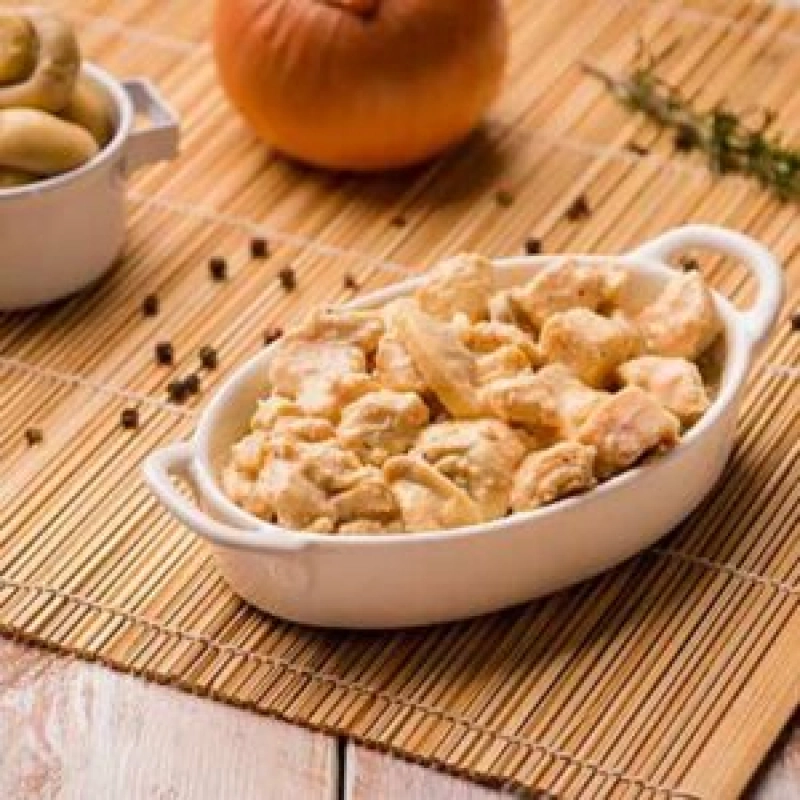 strogonoff light de frango